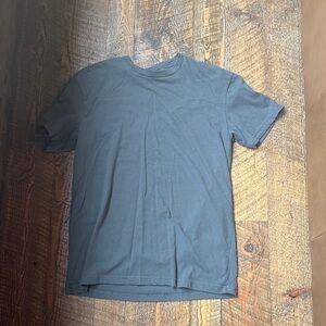 Men's Short Sleeve Crew Tee in Charcoal Gray